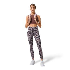 Lululemon Fast and‎ Free Tight II Kaleidoscope Pink Leggings Sz 10